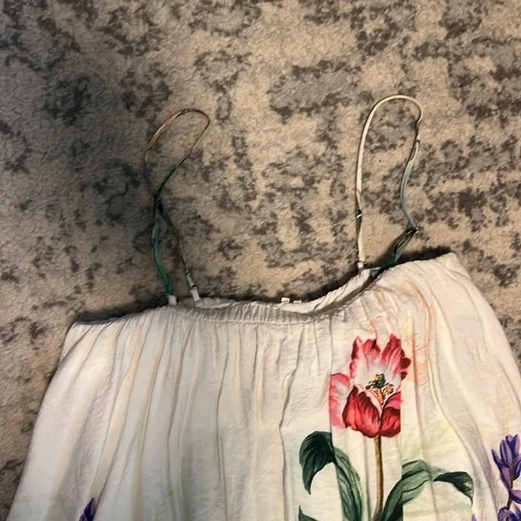 Anthropologie floral hi-low maxi Size M - Picture 3 of 7